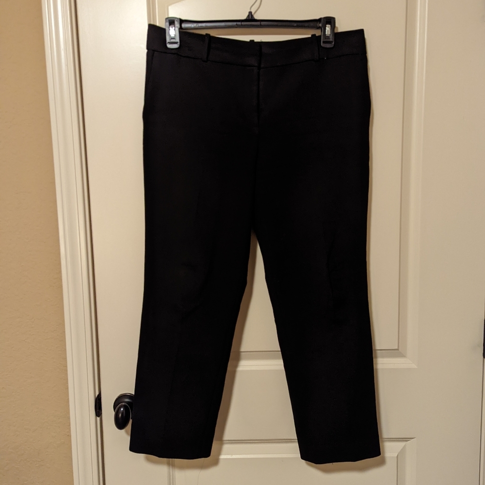 Ann Taylor Kate black ankle pants